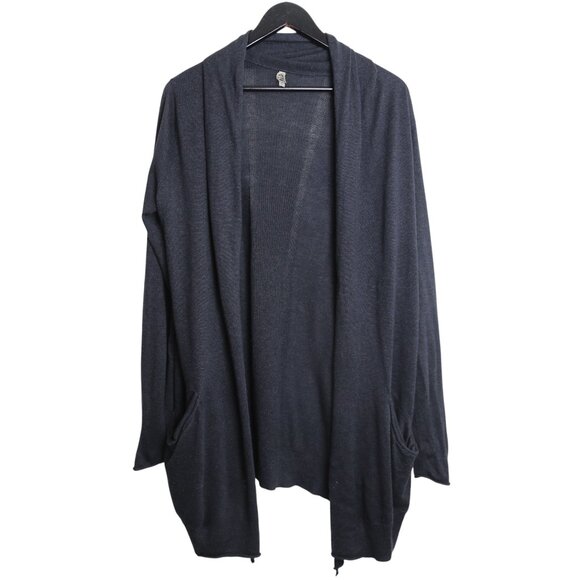 Aritzia Wilfred Silk Cashmere Long Sleeve Thin Cardigan Sweater Sz Medium - Picture 1 of 9